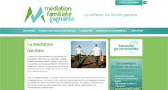 Desktop Screenshot of mediationsfamiliales.com